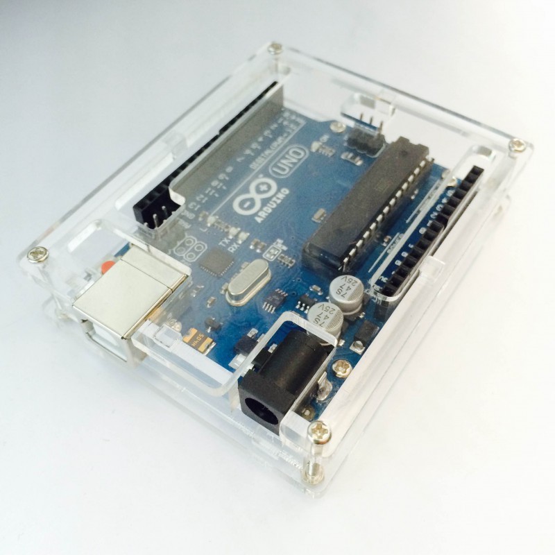 Caja De Acrílico Para Arduino UNO